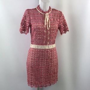 Endless Rose Pink Lace Dress Size Medium